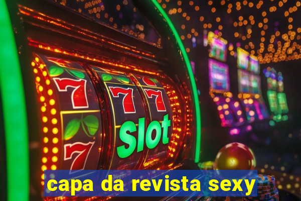 capa da revista sexy